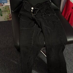 SHEIN Black Flare & Wide Leg Jeans